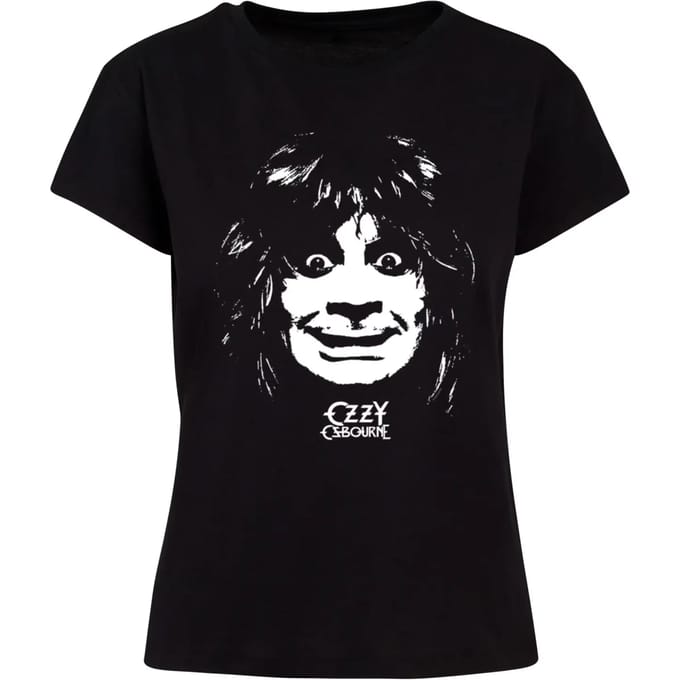 Dames-T-shirt Merchcode Ozzy Osbourne - Madman Box