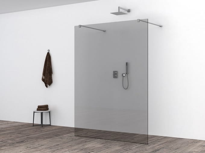 Wiesbaden Slim glasplaat 1400 x 2000 x 8 mm nano rookglas