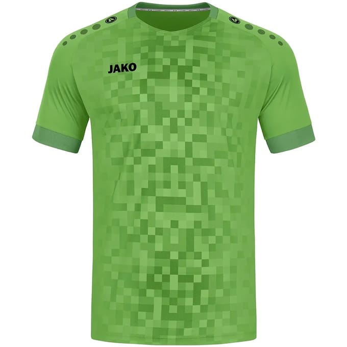 Jako Pixel Shirt Korte Mouw Kinderen - Zachtgroen | Maat: 128