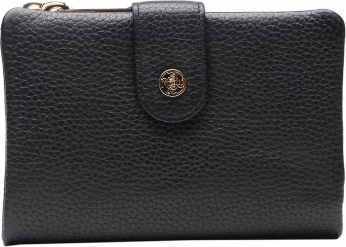 Esquire Portemonnee Madison Wallet Black Zwart