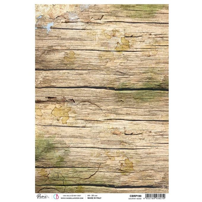 Motief strozijde "Country Wood"