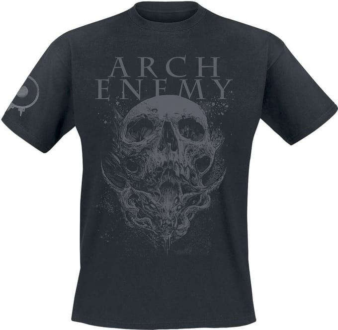 Arch Enemy Demon Skull Heren T-shirt - zwart - 4XL