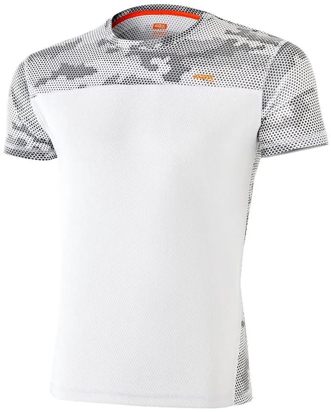 42k Running Mimet T-shirt Met Korte Mouwen Wit S Man