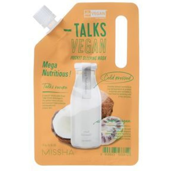 MISSHA - Talks Vegan Squeeze Pocket Sleeping Pack - 3 Types Mega Nutritious