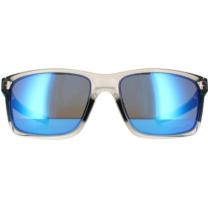 Oakley Rectangle Heren Grijs Inkt Sapphire Prizm Zonnebril