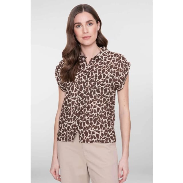 Geisha blouse print 63242-20 maat S