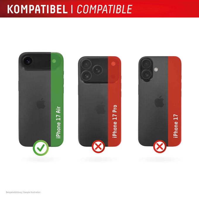 Displex CamGlass All-In-One Camera Protector geschikt voor Apple iPhone Air
