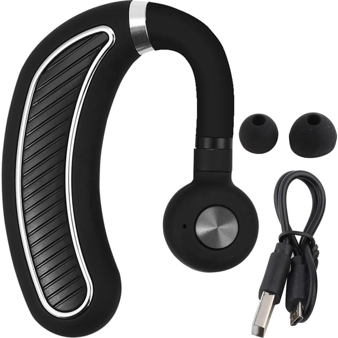 70?Draadloze Bluetooth 5.3-headset voor zakelijk gebruik met dagstand-byfunctie, oordopjes met ruisonderdrukking en HD-microfoon