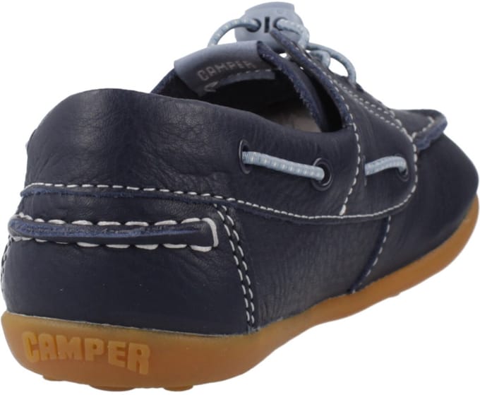 Camper Peu Cami Veterschoenen - Kinderen - Donkerblauw - 27