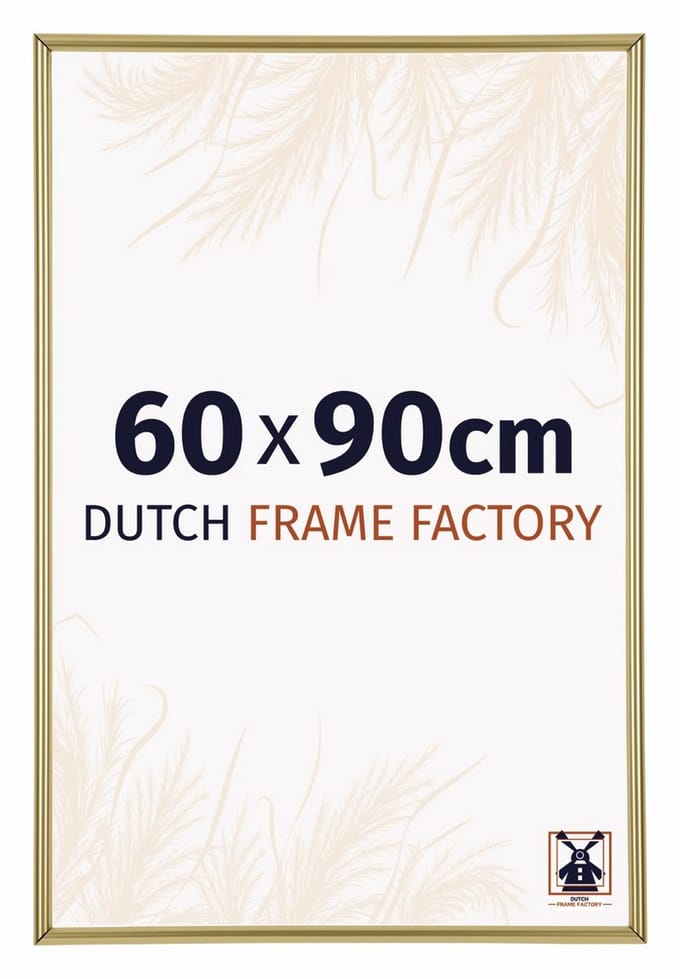 Fotolijst 60x90 cm - Kunststof - Goud - Angers