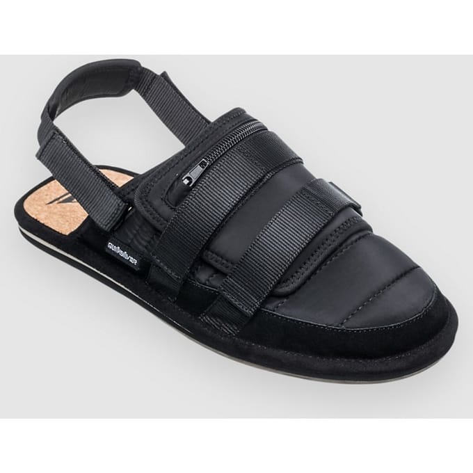 Quiksilver After Session Mule Sandalen zwart
