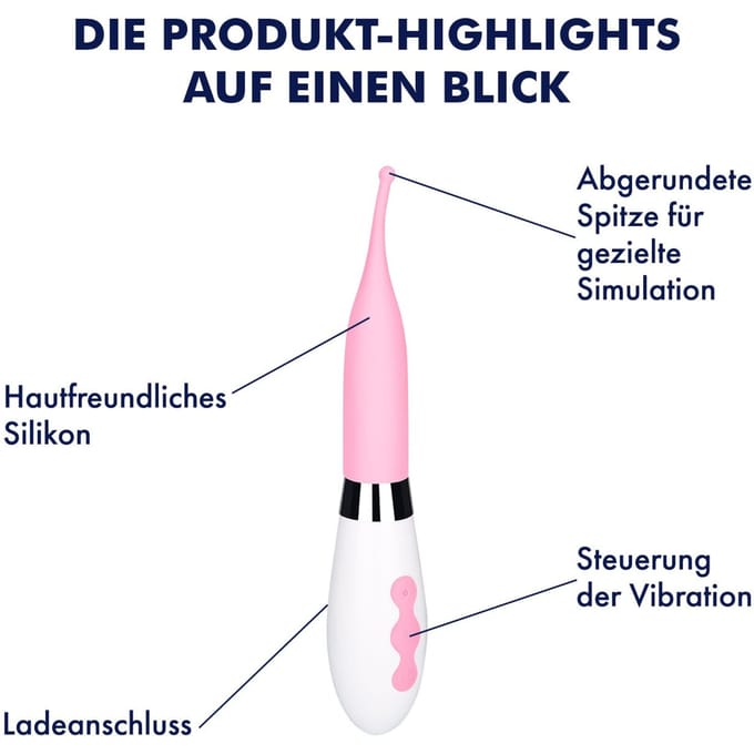 EIS, vibrator, siliconen vibrator, 20 cm, waterdicht, oplaadbaar, huidvriendelijke siliconen