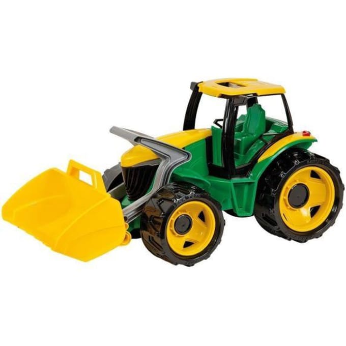 Lena Tractor Met Voorlader Jongens 62 X 22 Cm Groen/geel