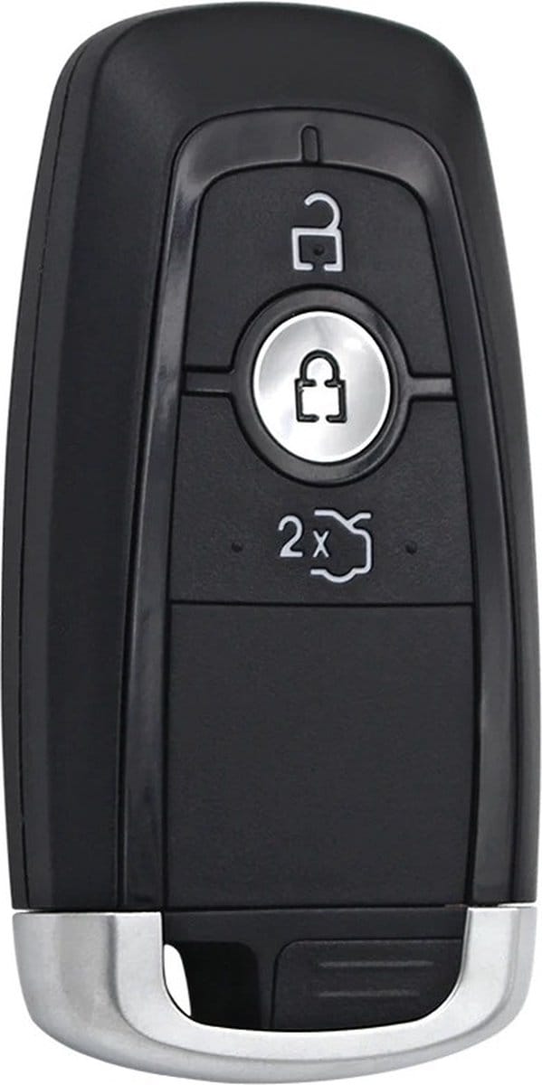 XEOD Autosleutelbehuizing - sleutelbehuizing auto - sleutel - Autosleutel / Geschikt voor: Ford 3 knops