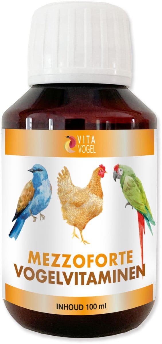 Vita Vogel Mezzoforte Vogel Vitamines - Vogelsupplement - 100 ml