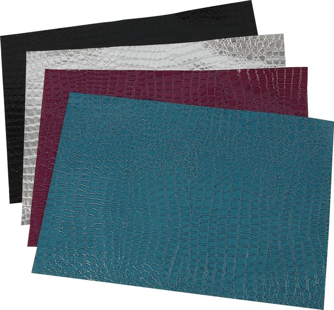 CC Plastic Folie Slangenmotief 35x50 cm 4 vel