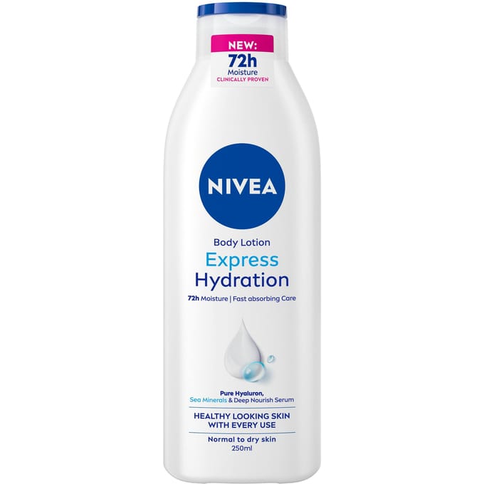 Nivea Express Hydration Body Lotion - 250 ml.