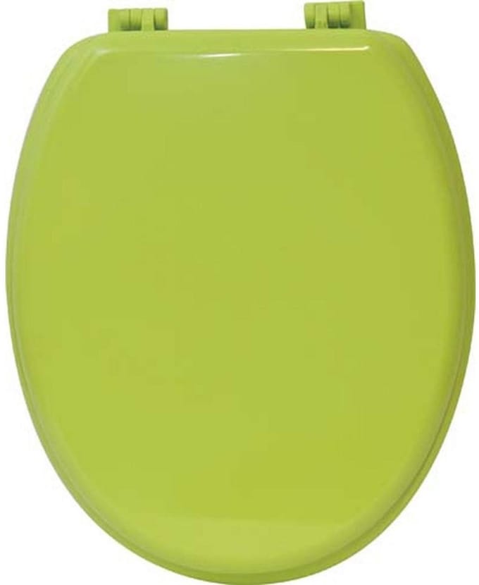 Toiletbril - Anijsgroene kleur-MDF - Universele maat