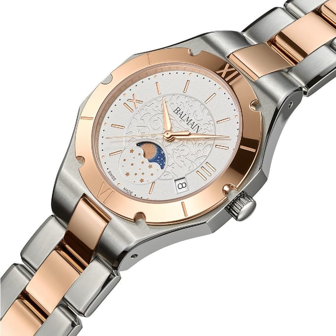 Balmain Be B4598.33.12 Be Balmain Moonphase Horloge