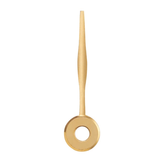 Minutenwijzer peergeel, gat Ø 0,7 lengte 5,0 mm