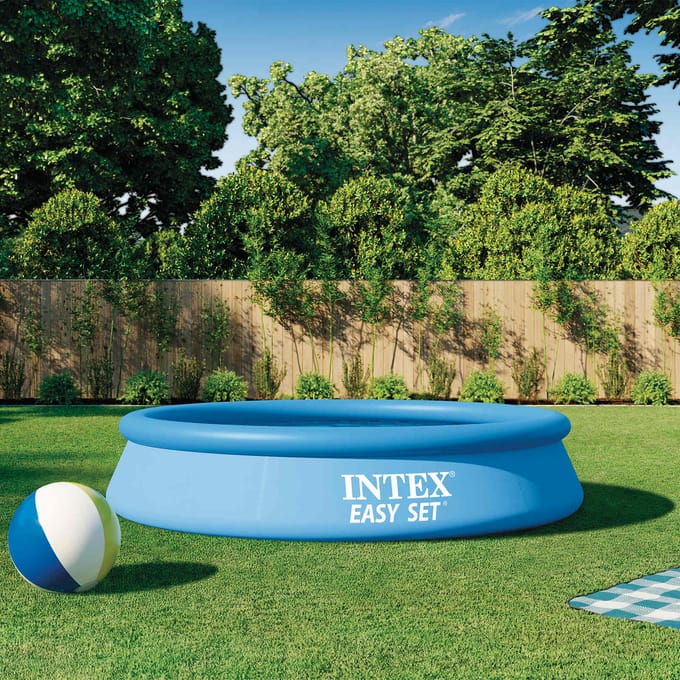 INTEX Opblaasbaar Boven Grond Zwembad Ø305 x 61 cm Rond voor