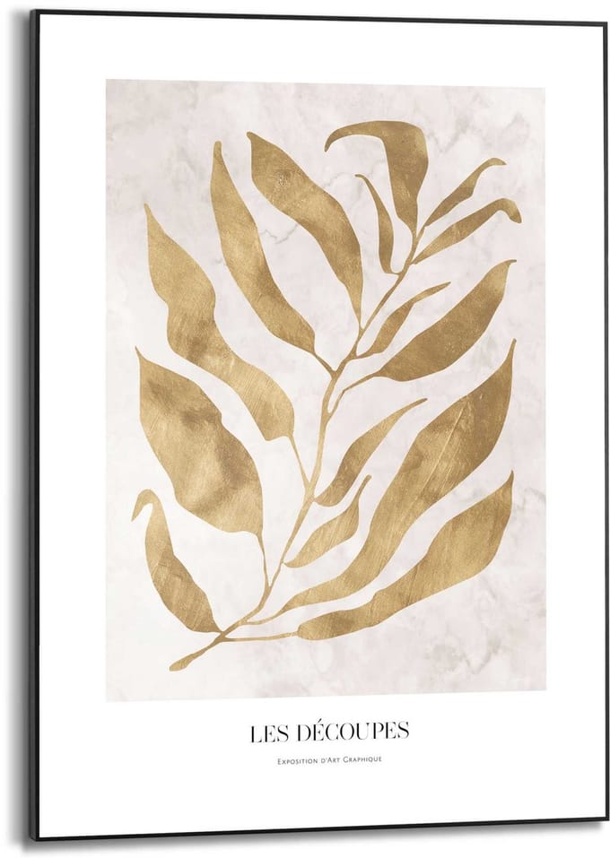 Schilderij Gouden Stek - 70 x 50 - Hout - REINDERS