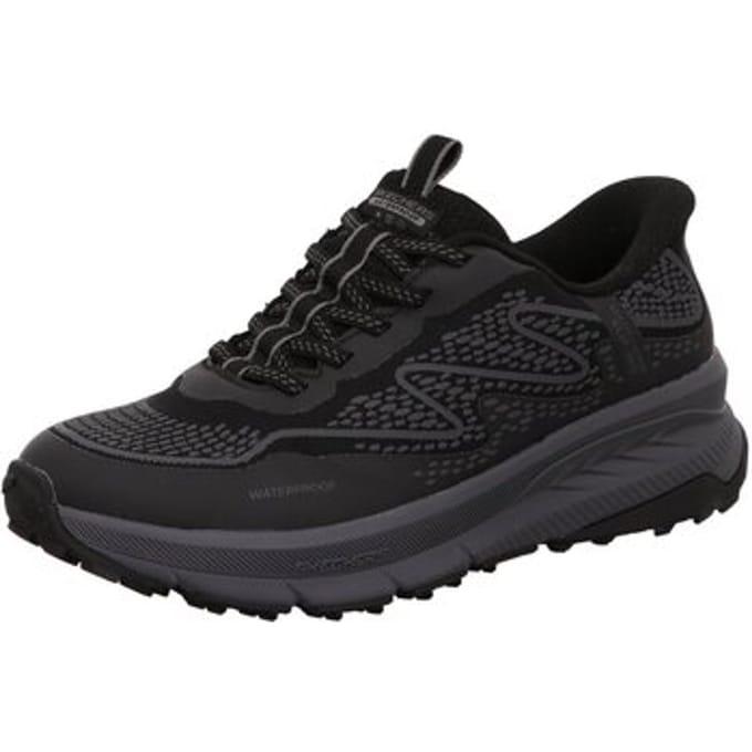Skechers Switch Back - Mist, outdoorschoenen, dames, zwart