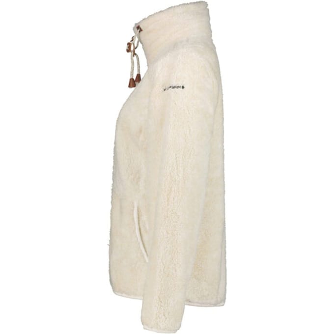 ICEPEAK - Colony - Fleece sweater met rits dames - Wit