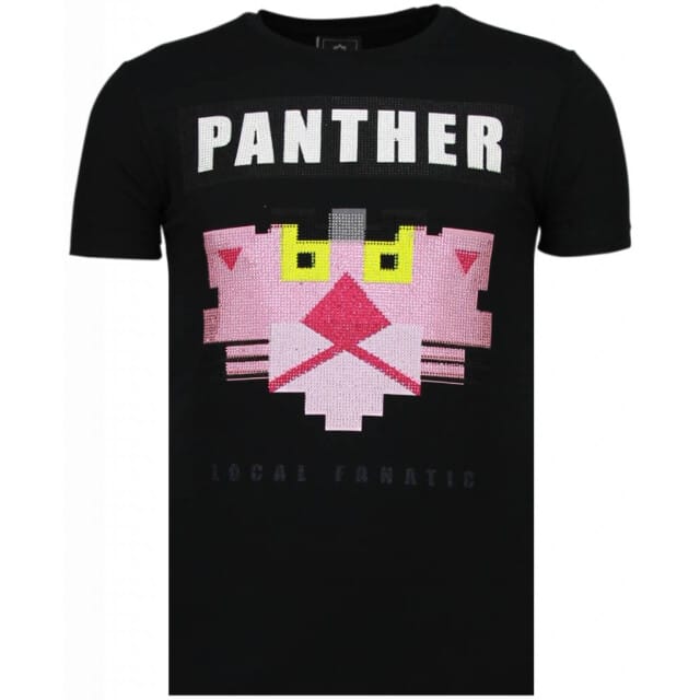 Local Fanatic Panther for a cougar rhinestone t-shirt