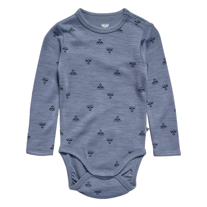 Baby romper met lange mouwen Hummel