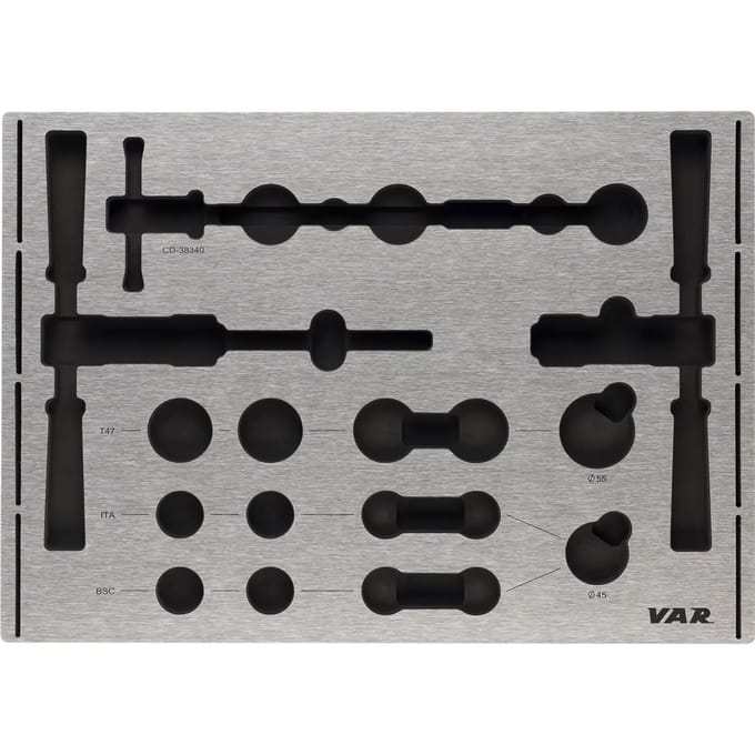Mousse opslag voor gereedschap CD-38200/CD38340 voorgeknipt Var
