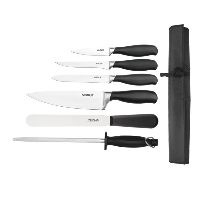 Messenset 6-Delig Incl. Foedraal - Softgrip - Vogue S725