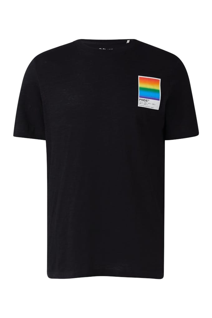 s.Oliver T-shirts Black Taglia: 3XL | Magliette basic Outlet | Uomo | Nero