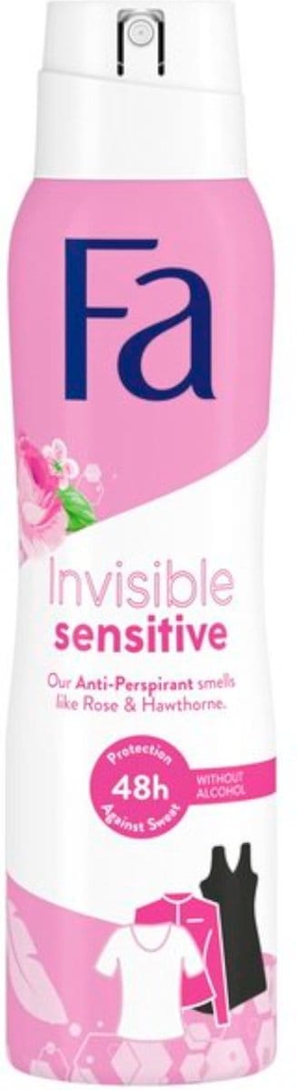 Fa - Deodorant - Invisible Sensitive - 150ml