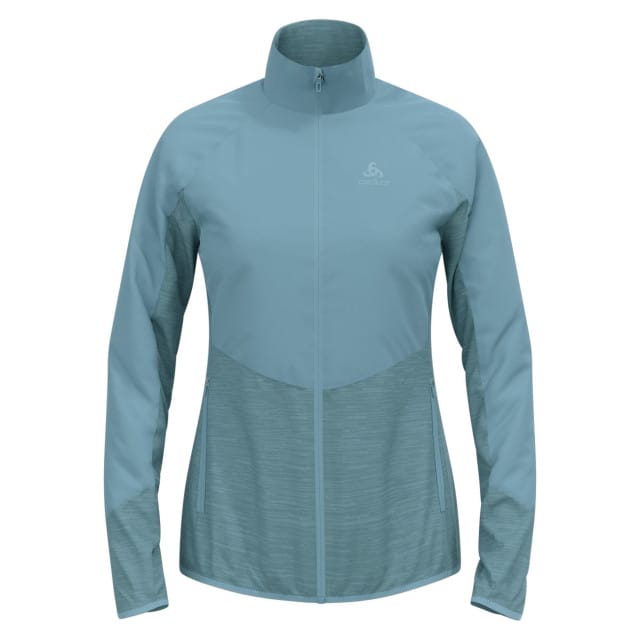 Odlo Odlo Jacket Run Easy Warm Hybrid BLAUW - Maat S