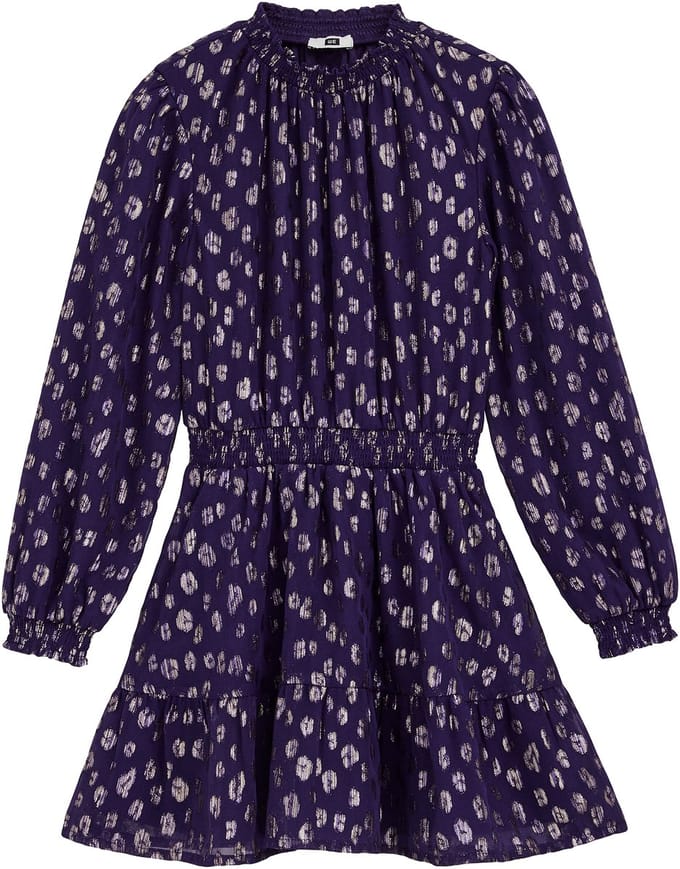 WE Fashion Meisjes jurk met glittergaren