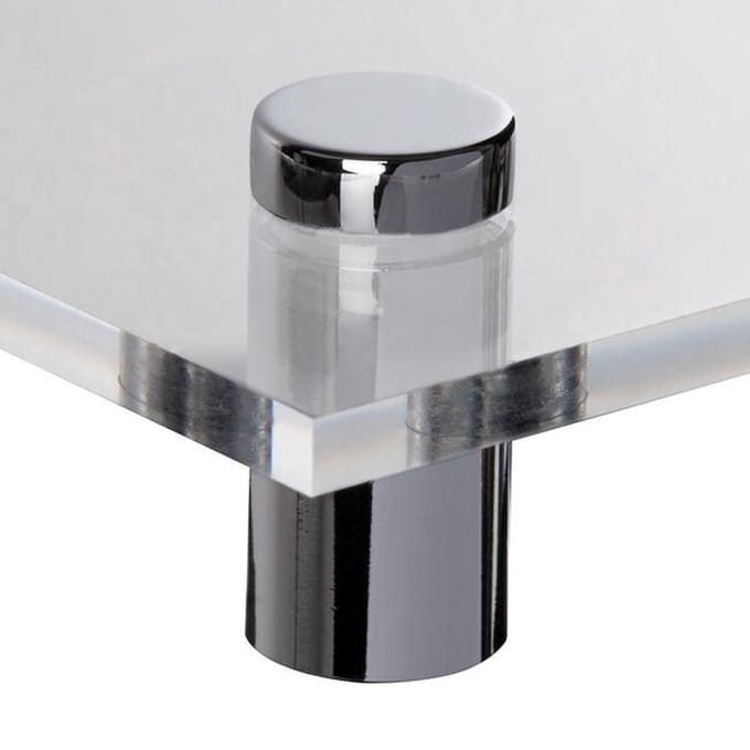 Afstandhouders plexiglas Oxalis - 25 mm - 4 stuks