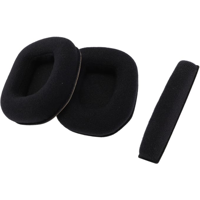 Vervangende oorkussens voor Astro A50 A40 gaming headset traagschuim spons katoen hoofdtelefoon oorkussens kussens met black