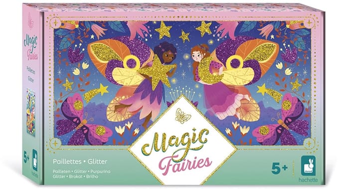 Janod - Magic Fairies - Magische feeën glitter - Creatief pakket