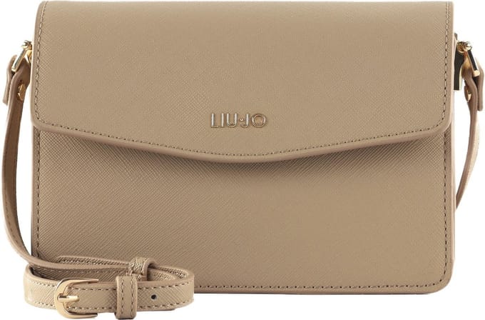 LIU JO Schoudertas Caliwen ECS Crossbody Biscuit Bruine