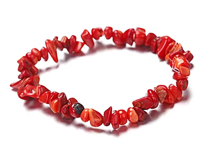Montebello Armband Adria Red - Helende Natuursteen - Jaspis - Rek