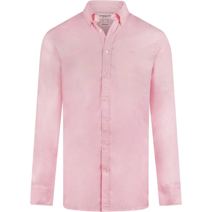 McGregor Stretch Oxford Shirt Light Pink XL