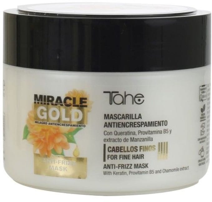 Anti-frizz mask for fine hair Miracle Gold