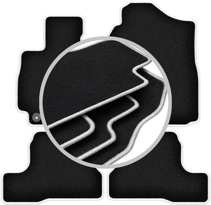 CARLUX-SILVER automatten voor: Suzuki Jimny II off-road (2018-)