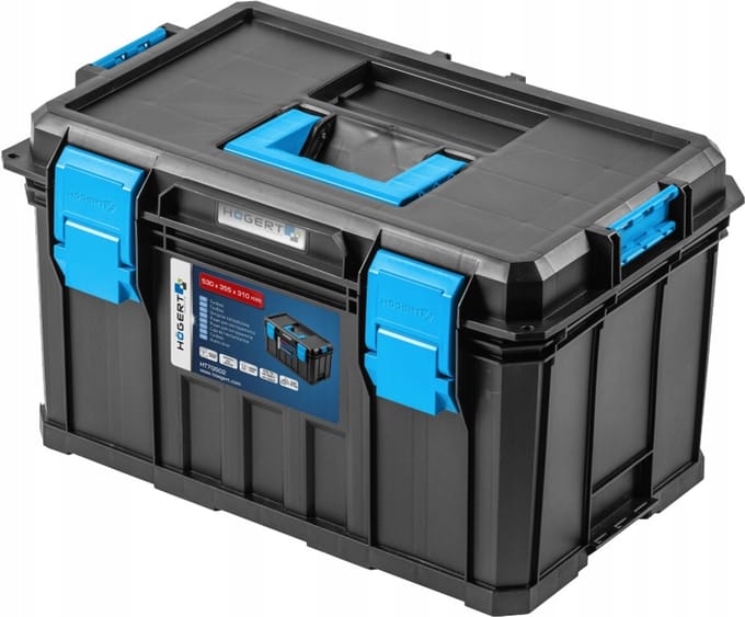 Hoegert Technik Modulaire Gereedschapskist - Robuust & Praktisch