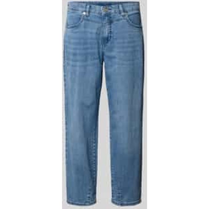 barrel fit jeans met steekzakken model 'BOBBIE'