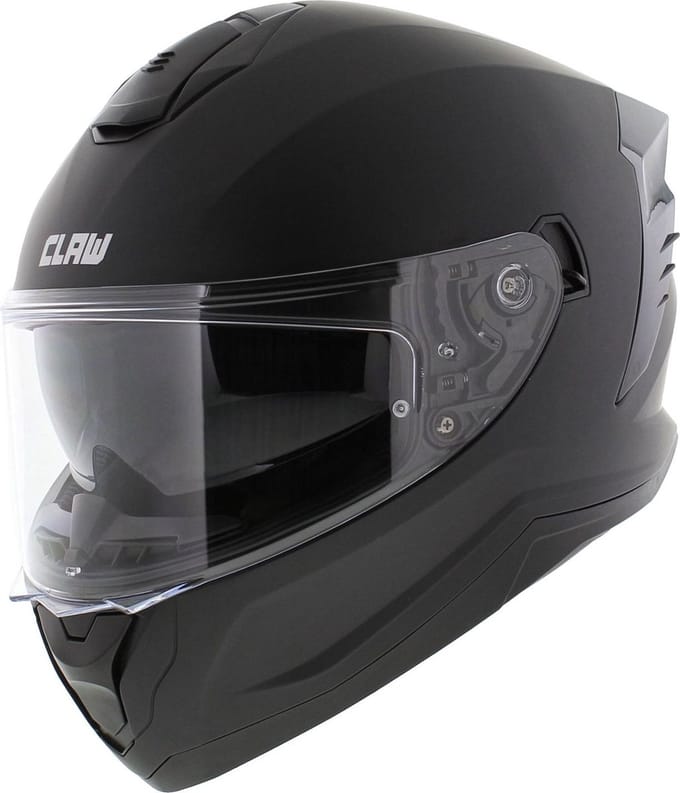 CLAW Jordan Intergraal Motorhelm Mat Zwart - Maat M