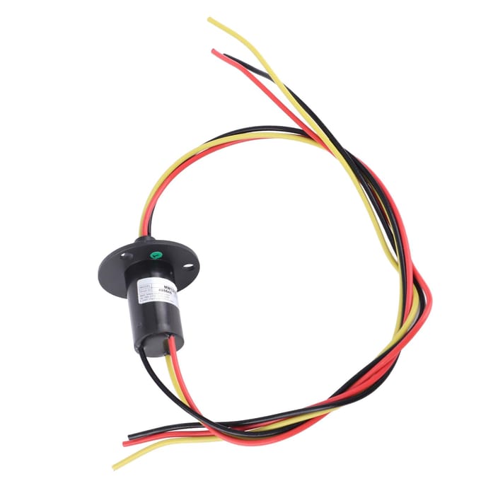 250 RPM 15A Mini Slipring 3 Draden 0-600V voor Windturbine Stroomgenerator