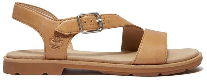 Timberland Calista Bay Backstrap Sandalen Beige EU 38 Vrouw