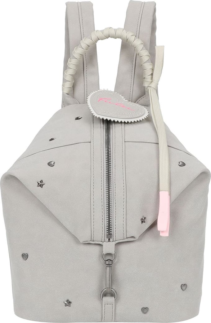 Fritzi aus Preußen Rugzak Fritzi Marit Mini Wiesn Backpack Warm Stone Lichtgrijs